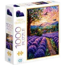 İrgit Store Mor Bahçe Puzzle 1000