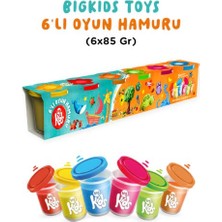 İrgit Store Bigkids Toys / 6'lı Oyun Hamuru (6X85 Gr)