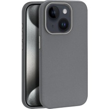 İrgit Store Joko Iphone 15 Kılıf Wonder Deri Magsafe Kapak - Titan Gri