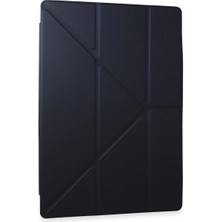 İrgit Store Samsung Galaxy Tab A9 Plus Kılıf Kalemlikli Mars Tablet Kılıfı - Lacivert