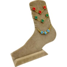 Sezgin Kutu ve Aksesuar Ayak Mankeni Hal Hal Standı Bej