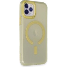 İrgit Store Iphone 11 Pro Max Kılıf Troy Magsafe Kapak - Sarı