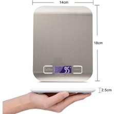 Noip Dijital Hassas Mutfak Terazisi 5 kg 1 gr - Paslanmaz Çelik