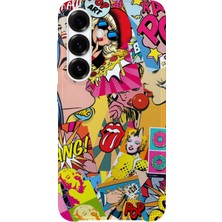 Samsung Galaxy A15 Uyumlu Baskılı Şeffaf Telefon Kılıfı | Koleksiyon: Queenmode Femme