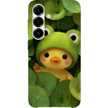 Lelia Samsung Galaxy S25 Uyumlu Baskılı Şeffaf Telefon Kılıfı | Koleksiyon: Cute Animals
