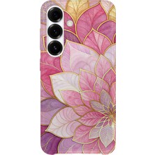 Lelia Samsung Galaxy S24 Uyumlu Baskılı Şeffaf Telefon Kılıfı | Koleksiyon: Colorwave Flux