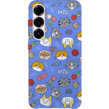 Lelia Samsung Galaxy A17 Uyumlu Baskılı Şeffaf Telefon Kılıfı | Koleksiyon: Pawprint Stories