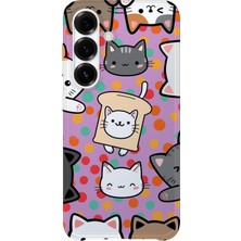 Lelia Samsung Galaxy A16 Uyumlu Baskılı Şeffaf Telefon Kılıfı | Koleksiyon: Pawprint Stories