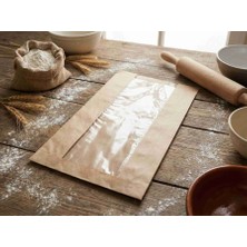 Pencereli Ekmek Kese Kağıdı 15X40 cm - 5 kg