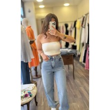 Bel Kemer Detay Mom Jean