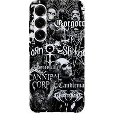 Lelia Samsung Galaxy S25 Fe Uyumlu Baskılı Şeffaf Telefon Kılıfı | Koleksiyon: Darkforce Dominion