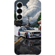Lelia Samsung Galaxy S25 Fe Uyumlu Baskılı Şeffaf Telefon Kılıfı | Koleksiyon: Turboline Streetworks