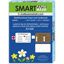 Resim Kağıdı 1. Hamur 250 gr A3 - 100 Adet | Smart Paper Label