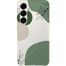 Lelia Samsung Galaxy A35 Uyumlu Baskılı Şeffaf Telefon Kılıfı | Koleksiyon: Oneline Essence