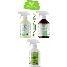 Veniv 3V Organik Bitki Bakım, Köklendirici ve Çiçeklendirici Seti 3X500 ml