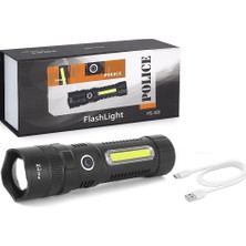 İrgit Store Police PS-359 Şarjlı El Feneri