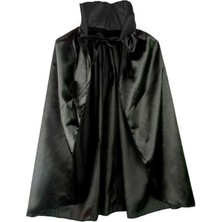 DS LLC Siyah Renk Yakalı Halloween Pelerini 90 cm Iegtgrs-34