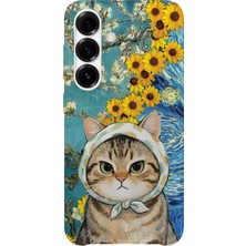 Lelia Samsung Galaxy S25 Fe Uyumlu Baskılı Şeffaf Telefon Kılıfı | Koleksiyon: Cute Animals
