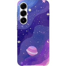 Lelia Samsung Galaxy A36 Uyumlu Baskılı Şeffaf Telefon Kılıfı | Koleksiyon: Cosmicwhisper Skyset