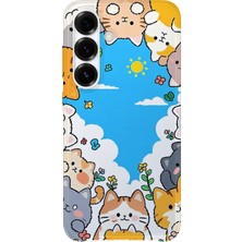 Lelia Samsung Galaxy S25 Fe Uyumlu Baskılı Şeffaf Telefon Kılıfı | Koleksiyon: Kawaiimilk Dreamies