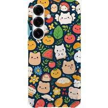 Lelia Samsung Galaxy S24 Fe Uyumlu Baskılı Şeffaf Telefon Kılıfı | Koleksiyon: Kawaiimilk Dreamies