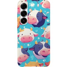 Lelia Samsung Galaxy S24 Fe Uyumlu Baskılı Şeffaf Telefon Kılıfı | Koleksiyon: Cute Animals