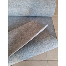 ÜN.K Rip Halıfleks Gri Duvardan Duvara Halıfles Boy 1 x 15