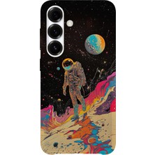 Lelia Samsung Galaxy S23 Fe Uyumlu Baskılı Şeffaf Telefon Kılıfı | Koleksiyon: Cosmicwhisper Skyset