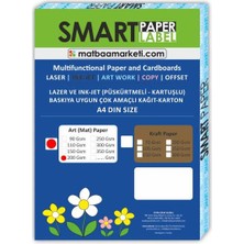 Resim Kağıdı 1. Hamur 200 gr A4 - 100 Adet | Smart Paper Label