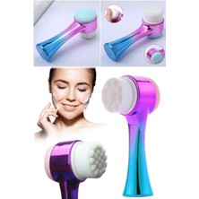 Munico Siyah Nokta ve Akne Temizleyici Kaliteli Çift Taraflı Manuel Spa&banyo Yüz Masaj Aleti Fırça