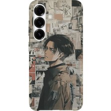 Lelia Samsung Galaxy S24 Uyumlu Baskılı Şeffaf Telefon Kılıfı | Koleksiyon: Animesoul Sketchbook