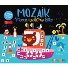 İrgit Store Mozaik Sticker Çıkartma Kitabı - Siyah