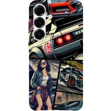 Lelia Samsung Galaxy A34 Uyumlu Baskılı Şeffaf Telefon Kılıfı | Koleksiyon: Turboline Streetworks