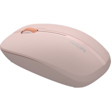 Verto Phılıps SPK7418P, Pembe, USB Nano 2,4gh ve Bluetooth Kablosuz, 1600DPI, Optic, 3 Tuşlu Mouse