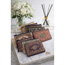 Belirtilmemiş E Elmas 10 Adet Karışık Desenli Etnik Cüzdan Düğün Nişan Söz Hediyelik