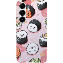 Lelia Samsung Galaxy S24 Fe Uyumlu Baskılı Şeffaf Telefon Kılıfı | Koleksiyon: Kawaiimilk Dreamies