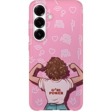 Lelia Samsung Galaxy S25 Fe Uyumlu Baskılı Şeffaf Telefon Kılıfı | Koleksiyon: Queenmode Femme
