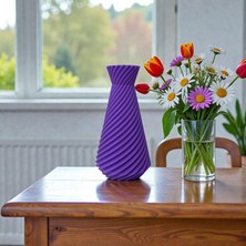 Ddm Global Dekoratif Modern Vazo – Minimal Şık Tasarım (20×10 Cm)