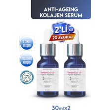 BioBellinda Yaşlanma Karşıtı 3 Etkili Anti Agıng Kolajen Serum 30 ml (2'li Set)