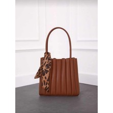 Özüm Takı Çanta Kadın Büyük Boy Kol ve Omuz Çantası Taba