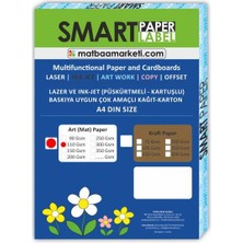 Resim Kağıdı - 1. Hamur -  150 Gr A4 - 100 Adet | Smart Paper Label