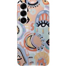 Lelia Samsung Galaxy A16 Uyumlu Baskılı Şeffaf Telefon Kılıfı | Koleksiyon: Oneline Essence