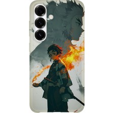 Lelia Samsung Galaxy S25 Plus Uyumlu Baskılı Şeffaf Telefon Kılıfı | Koleksiyon: Animesoul Sketchbook