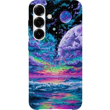 Lelia Samsung Galaxy A36 Uyumlu Baskılı Şeffaf Telefon Kılıfı | Koleksiyon: Cosmicwhisper Skyset