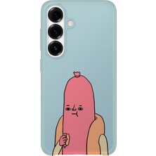 Lelia Samsung Galaxy A35 Uyumlu Baskılı Şeffaf Telefon Kılıfı | Koleksiyon: Memecraft Studio