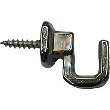 DS LLC Vidalı Kanca, Askı Küçük - 15X18MM, Nikel - 1 Adet Iegtgrs-34