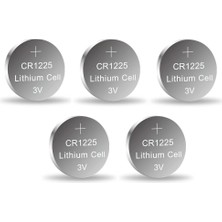 İrgit Store Yuma CR1225 Süper Lityum 3V 5’li Kart Düğme Pil