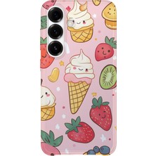 Lelia Samsung Galaxy A17 Uyumlu Baskılı Şeffaf Telefon Kılıfı | Koleksiyon: Kawaiimilk Dreamies