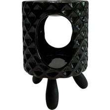 Klc Siyah Seramik Buhurdanlık