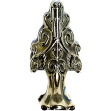 DS LLC Lükens Sandık Ayağı, Kutu Ayak 4 cm - Nikel Iegtgrs-34